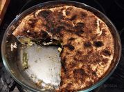 Une photo de gratin courgettes