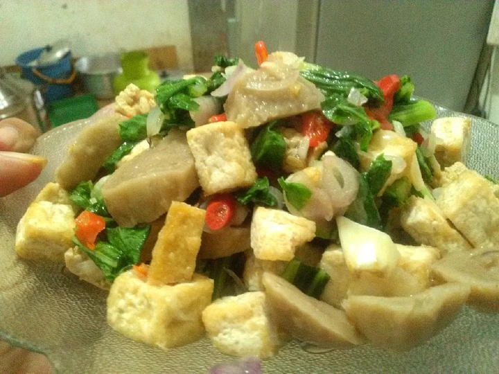 Cara Mudah Membuat Resep Tumis Tahu Pentol Sawi yang  Bikin Ketagihan Anti Ribet, Bisa Manjain Lidah