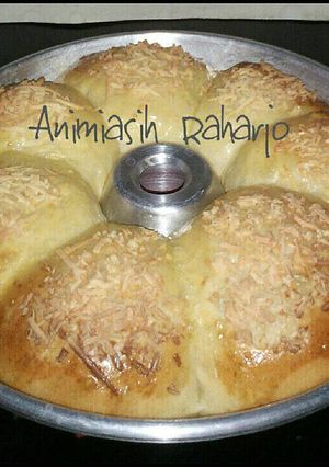 Foto resep Roti sobek isi coklat keju & ditaburi keju