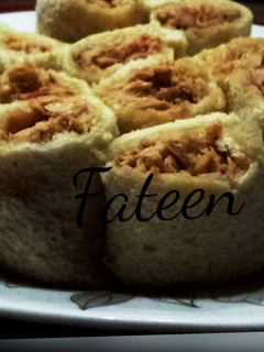 A picture of Tuna bread roll.