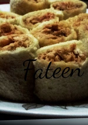 A picture of Tuna bread roll.