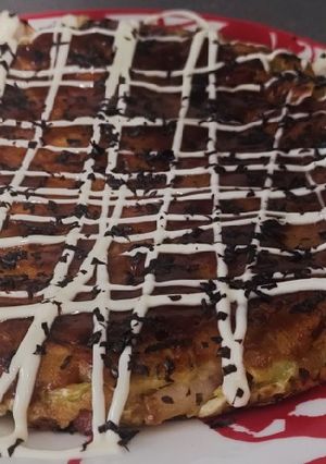 Una foto de Okonomiyaki 🇯🇵