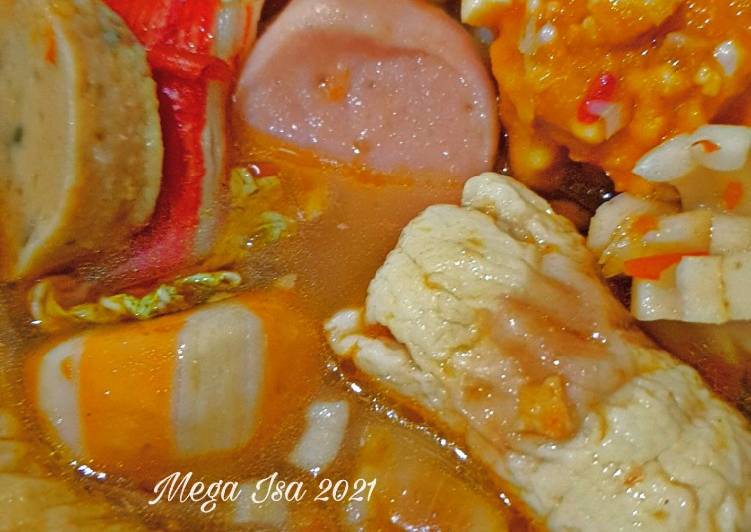 Siap Saji Tom Yam Seafood Praktis Enak dan Sehat
