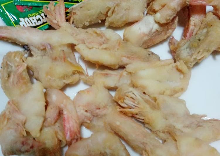 Bagaimana Membuat Udang Goreng Telur Tepung, Lezat Sekali