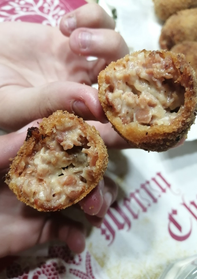 Una foto de Croquetas de jamón