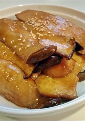 奶油醬燒杏鮑菇 的食譜成品照片