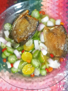 Foto resep Cacapan Ikan Asin Biawan Belimbing Wuluh