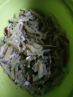 Foto resep Tumis teri labu siam