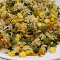 A picture of Sweet Corn Fried Rice.