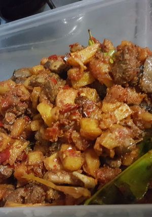 Foto resep Sambal goreng ati