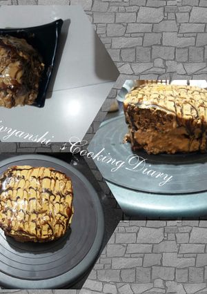 A picture of Dalgona Mocha cake.