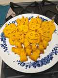 Zucca biscotti salati mostruosi