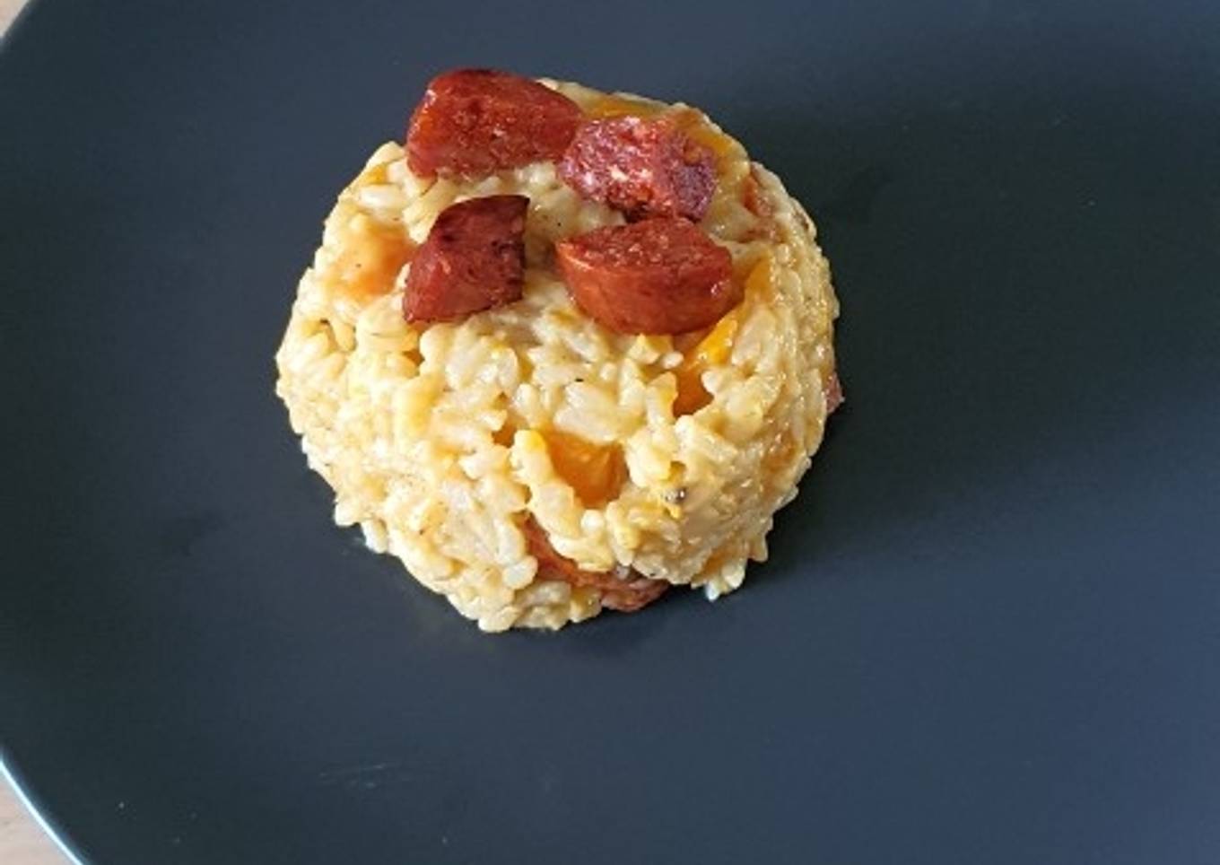 Risotto au chorizo au cookeo