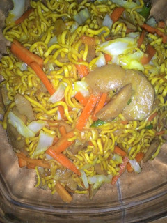Foto resep Mie goreng warna warni