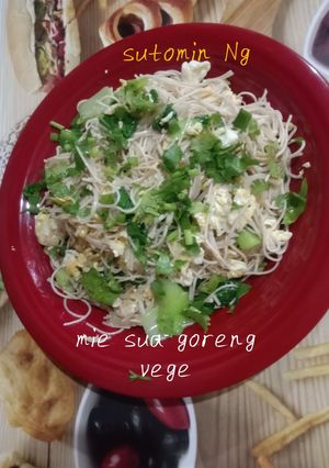 Foto resep Mie sua goreng vege