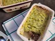 A picture of baked shepherds pie