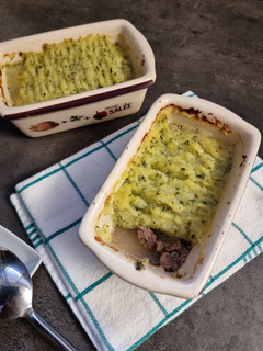 Une photo de °Hachis parmentier de courgettes au boeuf°