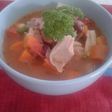 Heartiest chicken soup ala asiah