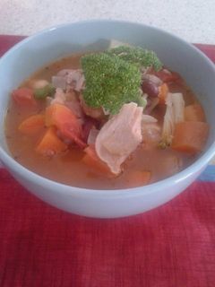 Foto resep Heartiest chicken soup ala asiah