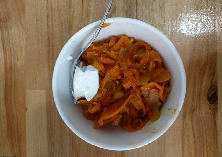 Simple Way to Make Homemade Indian style - spicy carrot dish