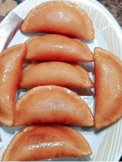 صورة لوصفة قطايف بالقشطة