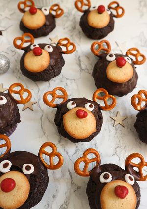 Una foto de Rudolph cupcakes 🎄❤️