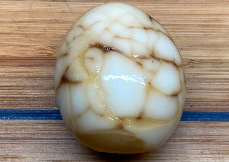 Simple Way to Prepare Homemade Tea eggs (marbled tea eggs)