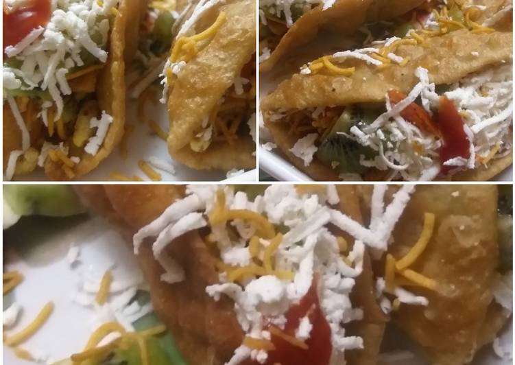 How to Prepare Super Quick Homemade Tacos Indo mexican fruit chat