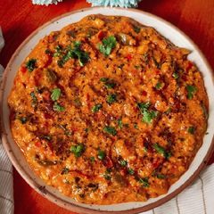 A picture of Dhaba Style Malai Paneer Bhurji.