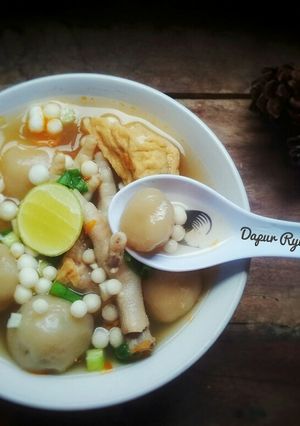 Foto resep Cilok Kuah Goang Pedas