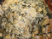 A picture of spinach artichoke dip