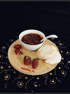 عکسی از دستور مارمالاد توت فرنگی 🍓🍓