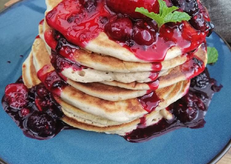 Steps to Make Perfect High protein pancakes gf