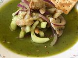 Aguachile de camarón
