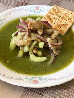 Una foto de Aguachile de camarón
