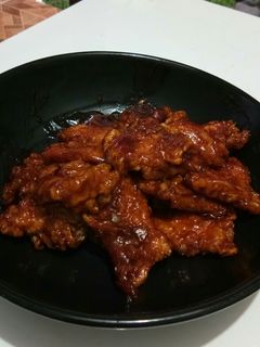 Foto resep Ayam goreng tepung saus mentega