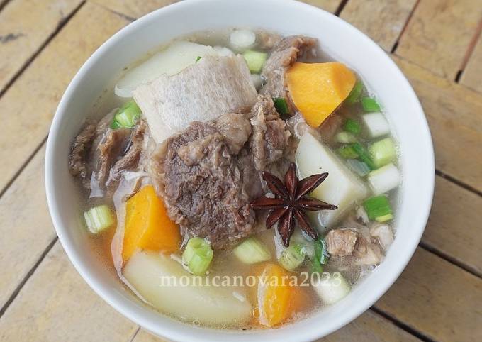 Resep Sup Iga Sapi Berempah Oleh Monica Novara H Cookpad