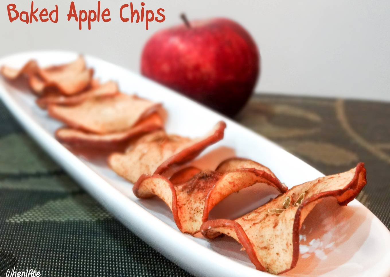 Baked Apple Chips