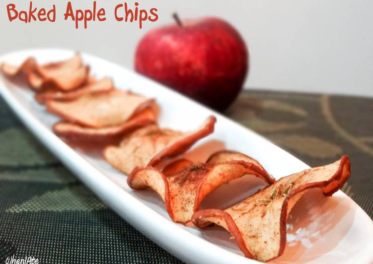 Recipe of Perfect Baked Apple Chips