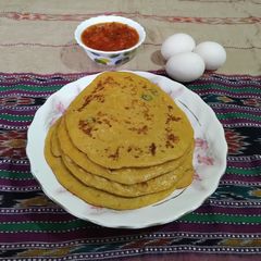 A picture of Egg Pancakes.