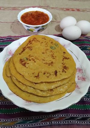 A picture of Egg Pancakes.