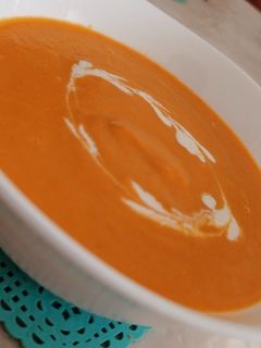 صورة لوصفة حساء الجزر