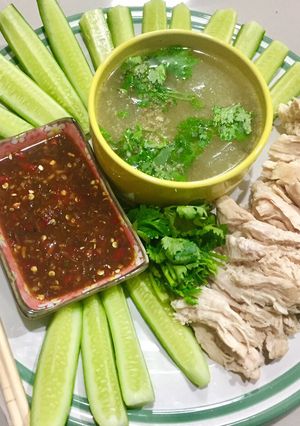 รูปของ ข้าวมันไก่ไร้ข้าว