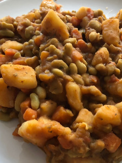 Una foto de Cocido de frijoles verdes franceses