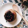 Mug cake chocolateada saludable