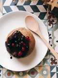 Mug cake chocolateada saludable