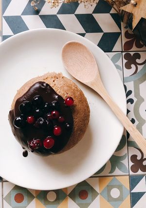 Una foto de Mug cake chocolateada saludable