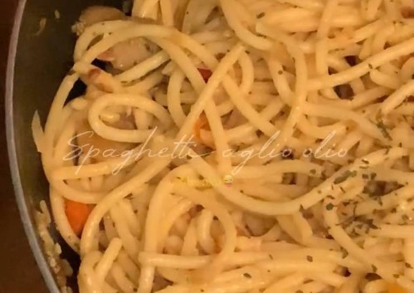 Spaghetti aglio olio