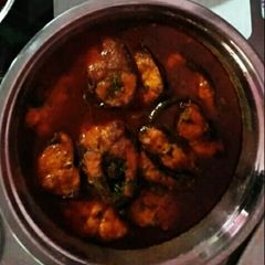 A picture of Spicy Rohu fish.