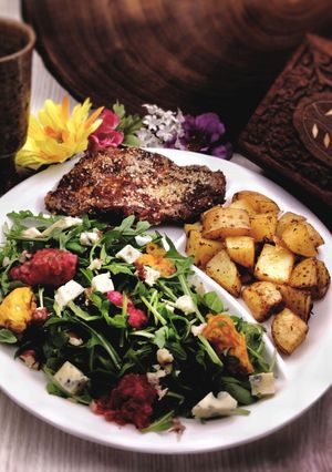 Une photo de ⭐⭐⭐Salade de roquette